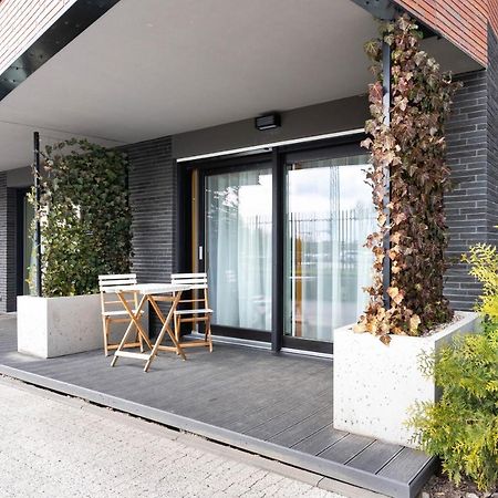 Ina Rent - Motlawa Sienna Grobla Apartment กดัญสก์ ภายนอก รูปภาพ