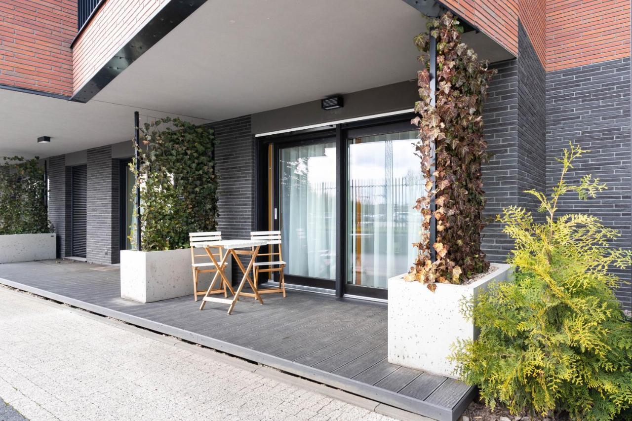 Ina Rent - Motlawa Sienna Grobla Apartment กดัญสก์ ภายนอก รูปภาพ